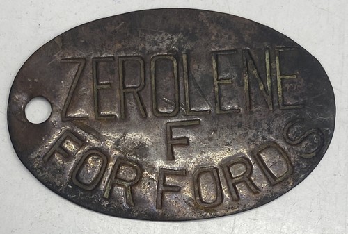 Vintage brass zerolene for - vintage, (f)